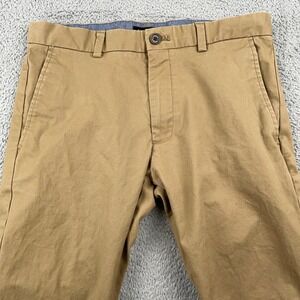 Banana Republic Pants Mens 31x30 Khaki Chino Fulton Skinny Stretch Casual Preppy